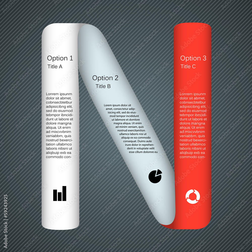 Modern vector template for your business project