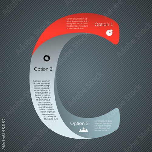 Modern vector template for your business project