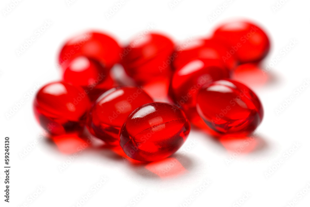 pills isolated on white background pills isolated on white background