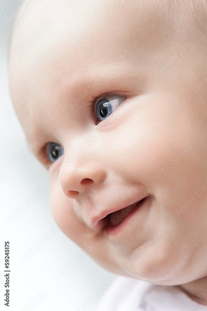 Portrait of a happy young child Portrait of a happy young child