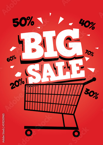 big sale poster