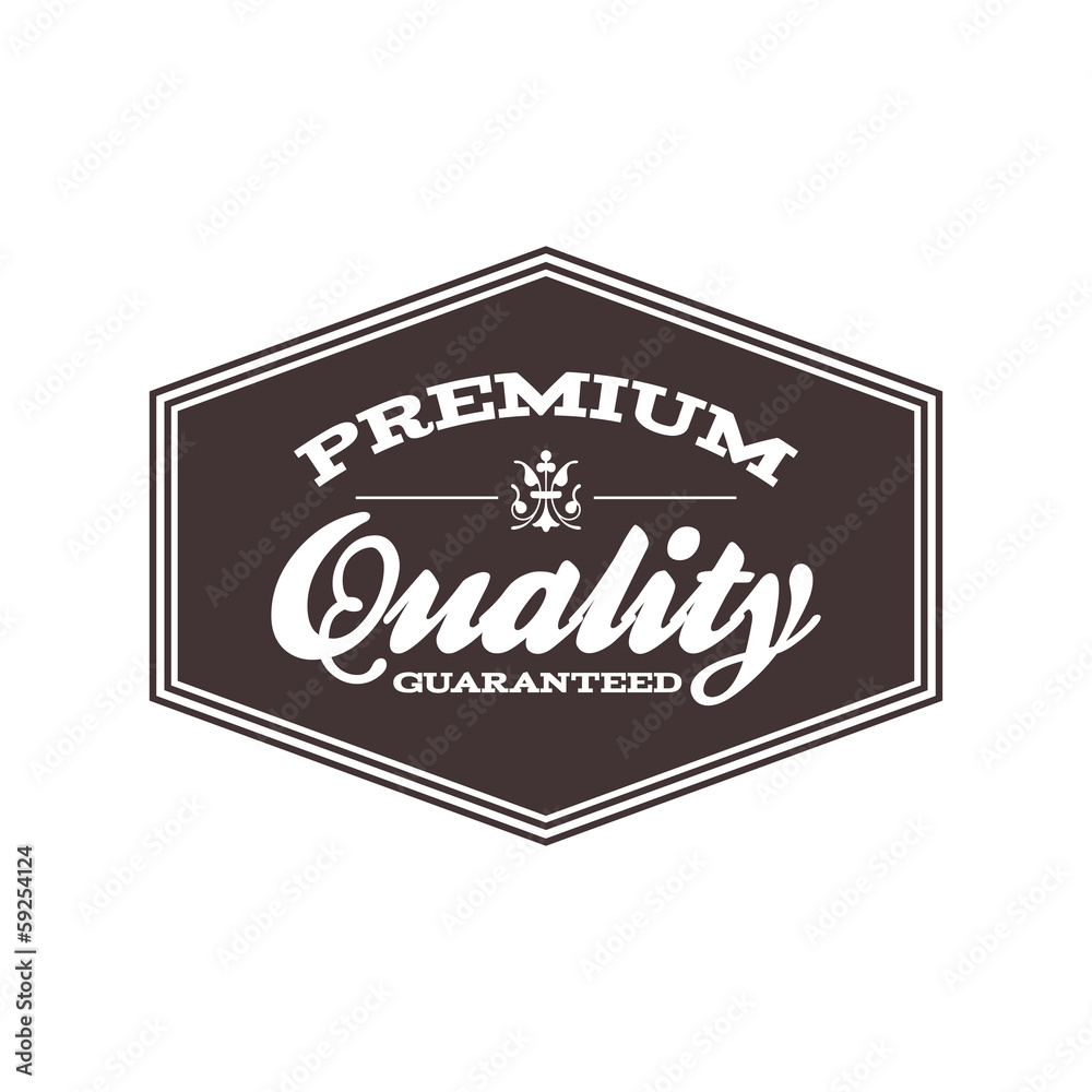 Obraz premium premium label