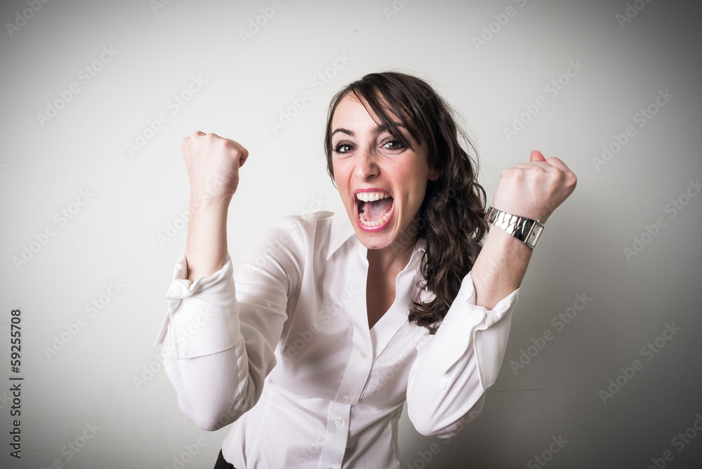 Fototapeta premium beautiful young businesswoman