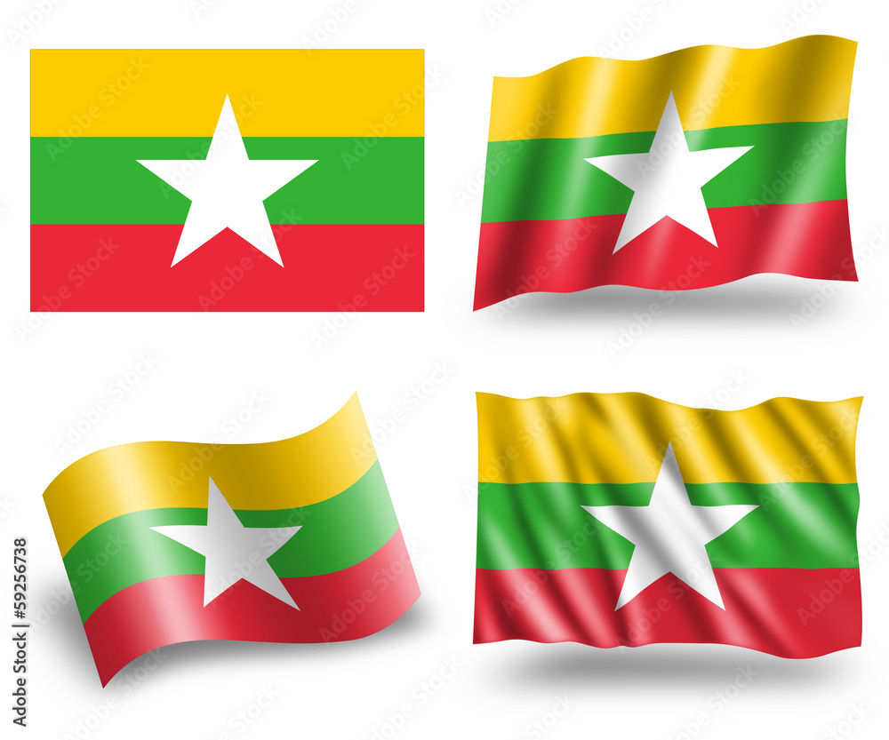 Flag of Myanmar Flag of Myanmar
