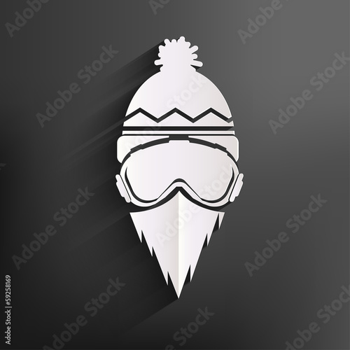 Snowboarder icon