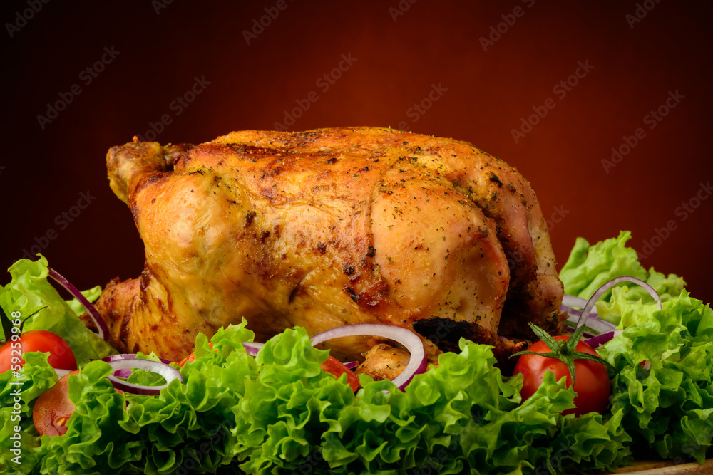 roasted chicken and vegetables roasted chicken and vegetables