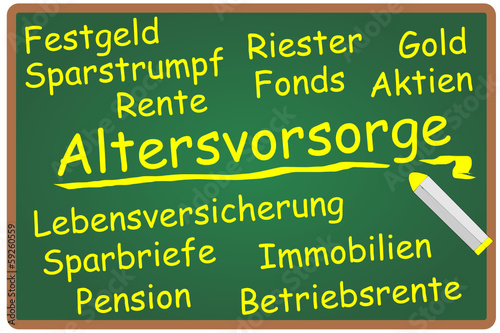 Altersvorsorge Rente Tafel  #131012-svg03