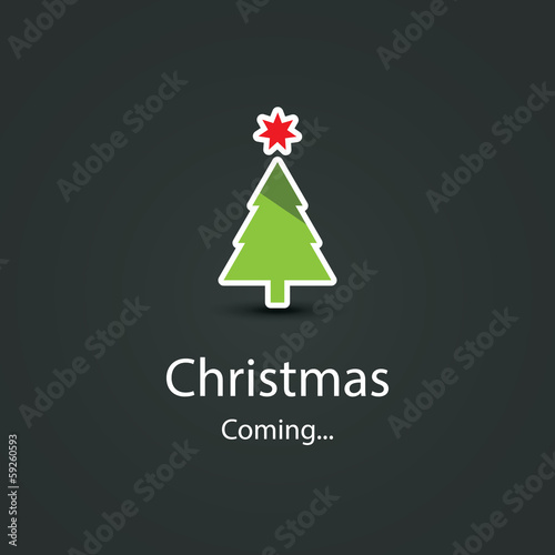 Christmas is Coming - Christmas Card Design