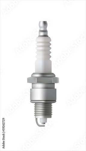 spark plug vector