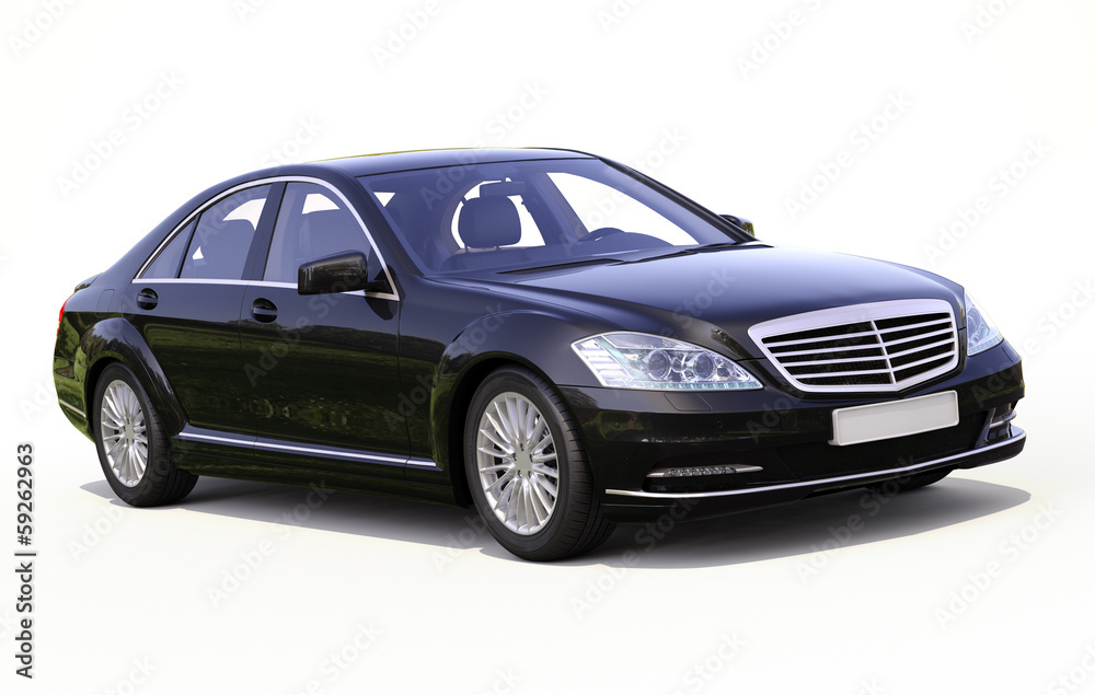 Modern luxury executive car