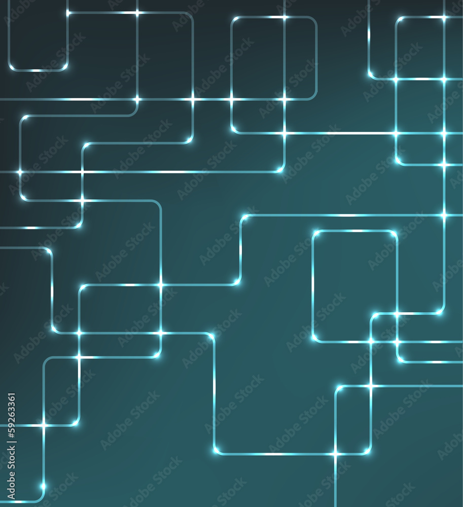 EPS10 vector modern hi-tech glowing background illustration EPS10 vector modern hi-tech glowing background illustration