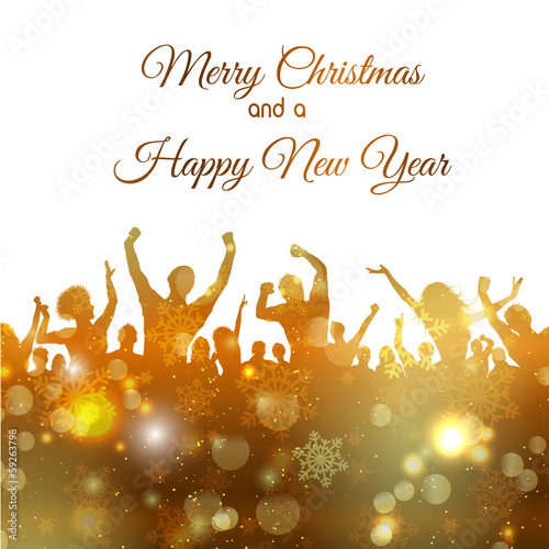 Christmas party background
