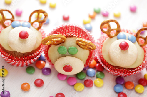 reindeer cupcakes © matka_Wariatka