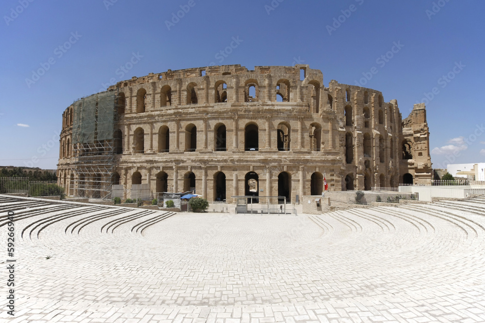 Fototapeta premium El Jem Amphitheatre