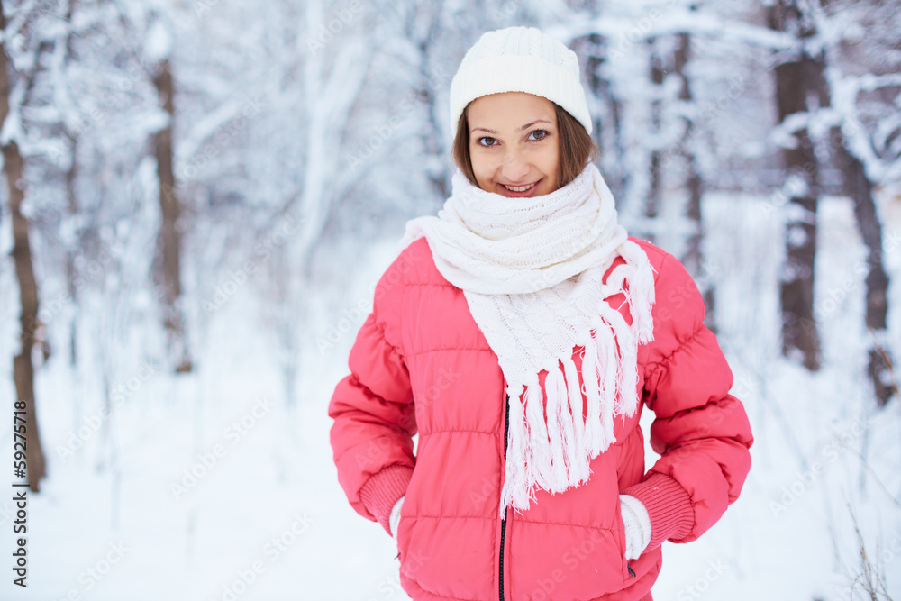 Obraz premium Charming woman