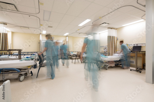 Post Operative Care Unit in Hospital photo