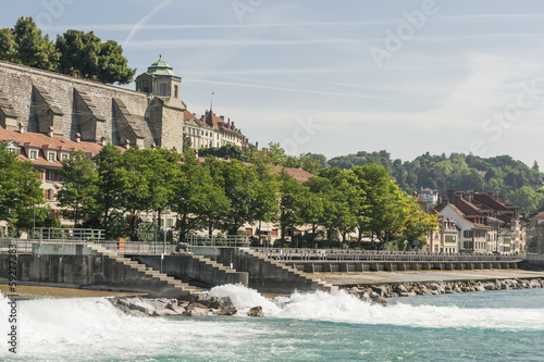 Bern, Altstadt, Mattenquartier, Fluss, Aare, Schweiz photo