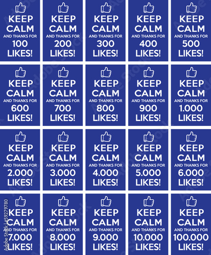 Keep calm and thanks for likes