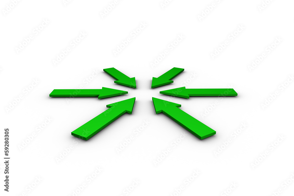 Green arrows Green arrows