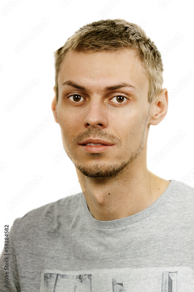 Fototapeta premium Cheerful young man