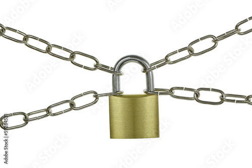 padlock with chain