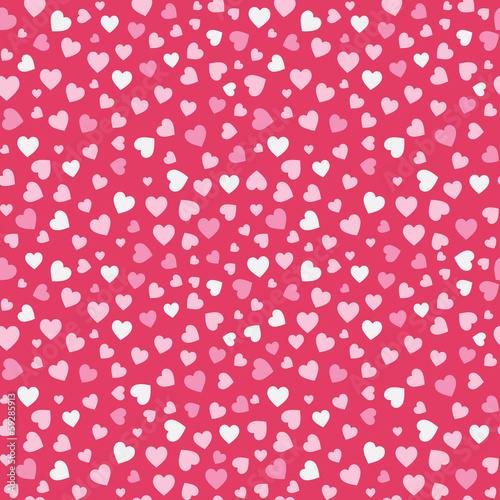 Seamless Valentine Red Background