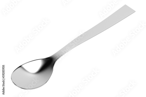 realistic 3d render of spoon