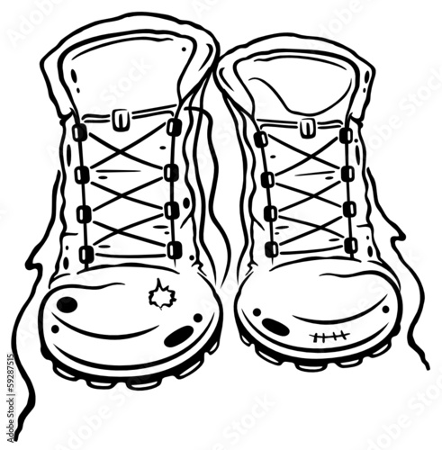 Wandern, Wanderschuhe, Bergsteigen, Sport