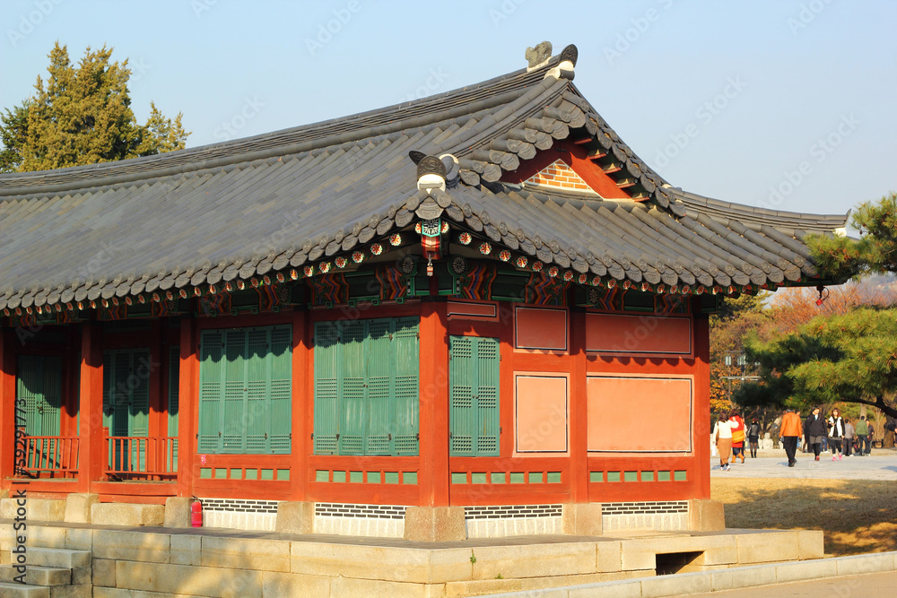 Gyeongbok Palace in South Korea
