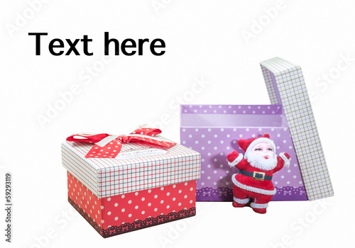 Gift box for christmas , new year, birthday