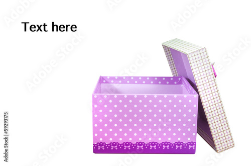 Gift box for christmas , new year, birthday