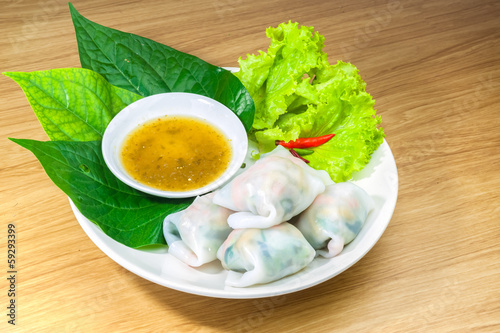 Fresh Vegetable Rice Sheet Rolls (Cheung Fan), Fresh Vegetable R