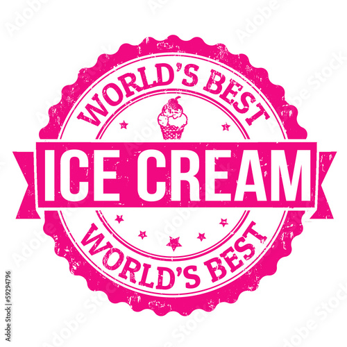Ice cream stamp