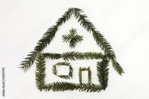 house, Christmas, new Year, Christmas Eve