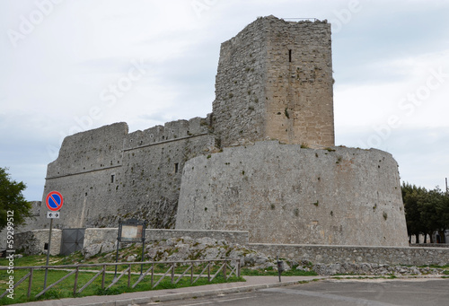 Billede på lærred Monte Sant'Angelo Castle