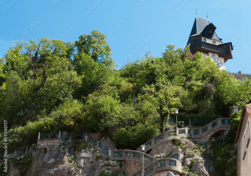 Obraz premium Graz clocktower