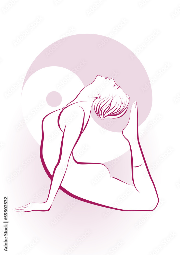 Yoga position Yoga position