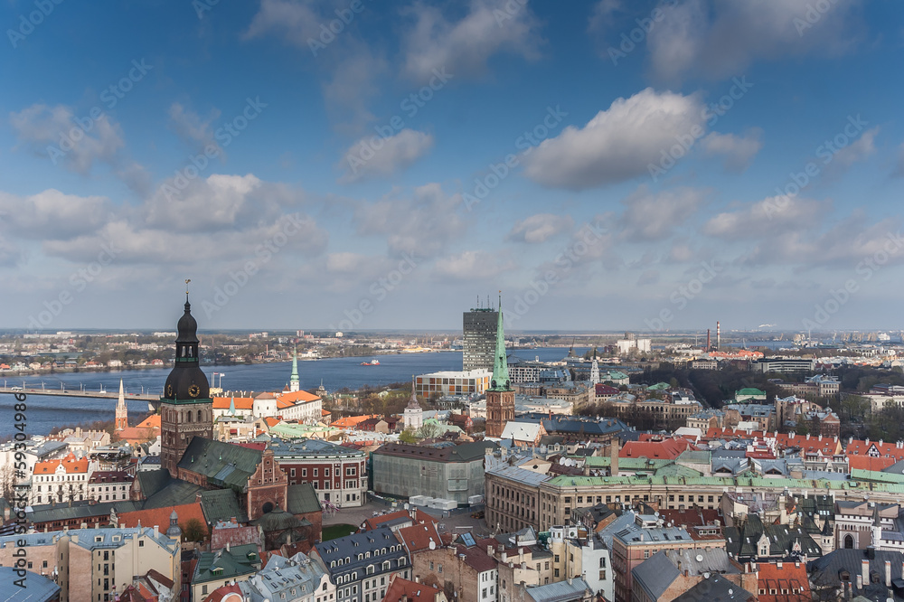 Fototapeta premium Riga panorama