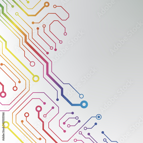 EPS10 vector circuit board background texture