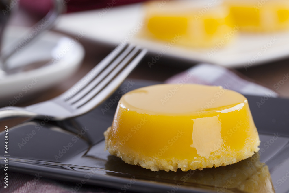 Quindim, a Brazilian dessert