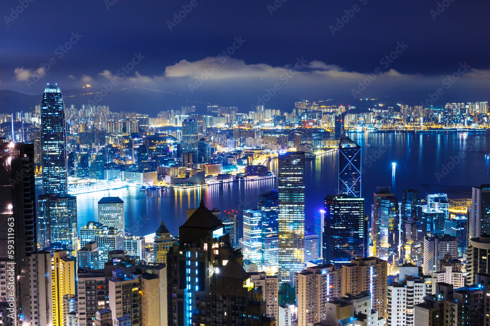 Hong Kong late night