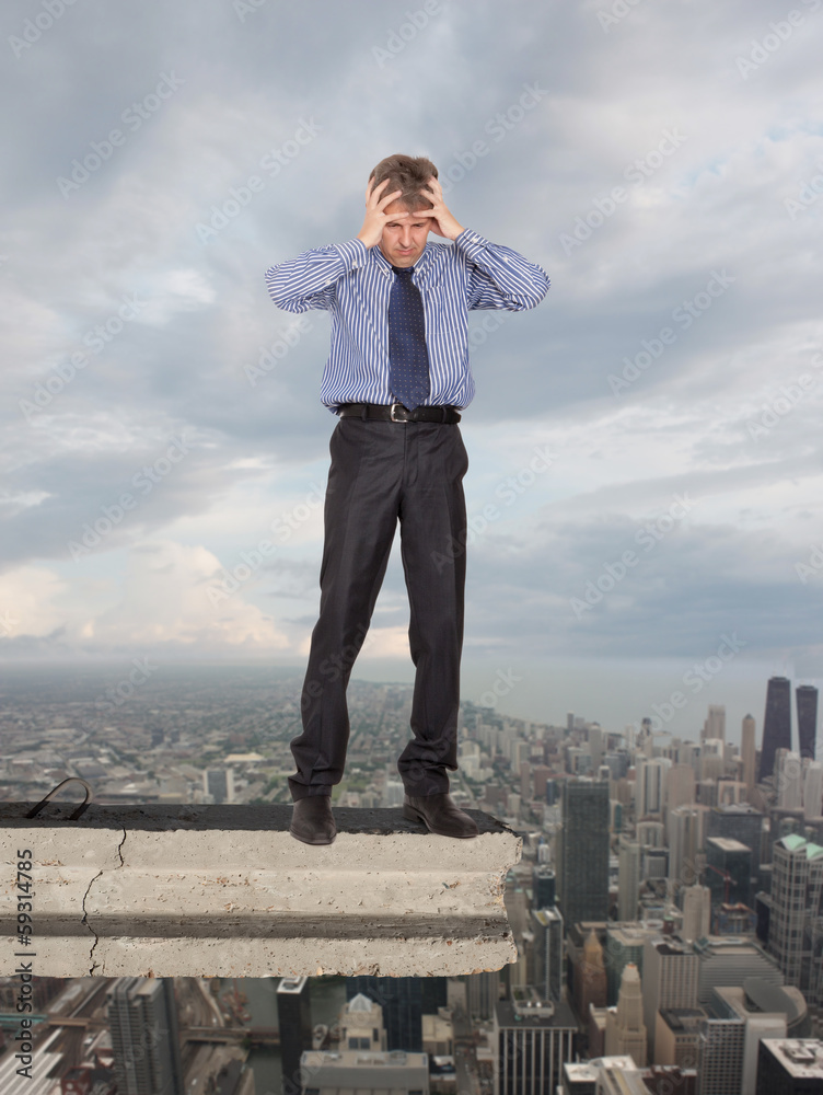 Financial crisis. Business concept Financial crisis. Business concept