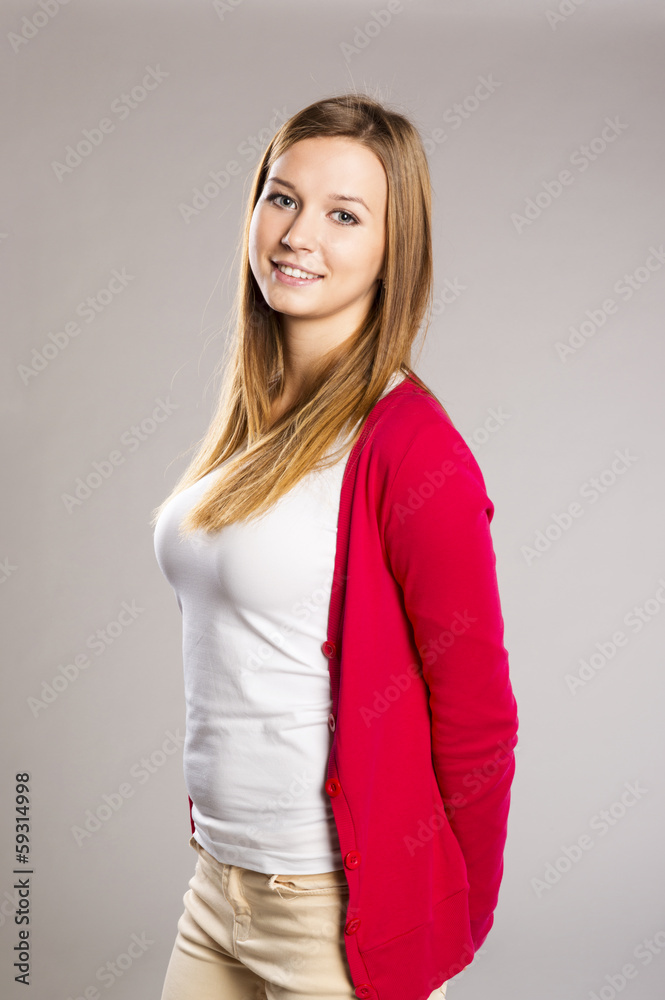 Beautiful young woman Beautiful young woman