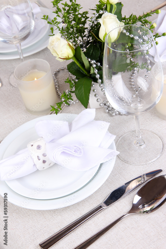 Table arrangement in restaurant Table arrangement in restaurant