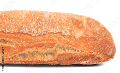 Close up of french baguette.