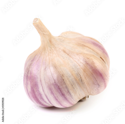 Close up of fresh garlic.