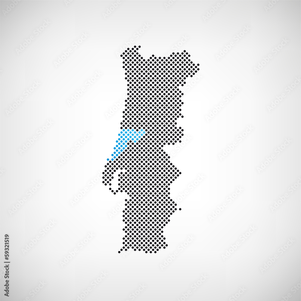Portugal Verwaltungsdistrikt Leiria