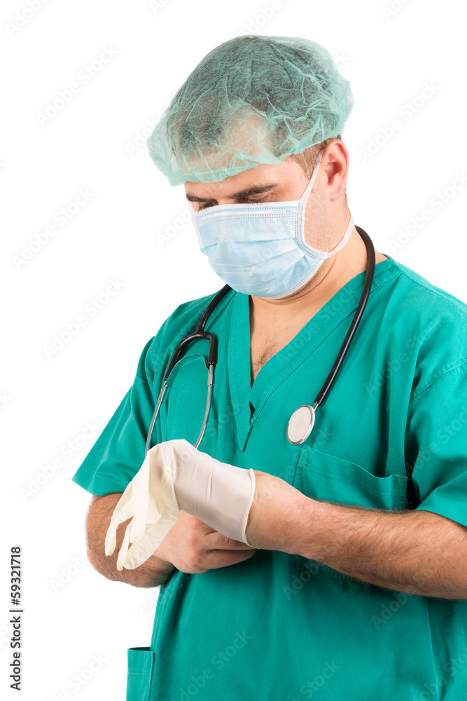 Portrait of a surgeon Portrait of a surgeon