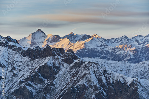 Slika na platnu Piedmont's mountain landscapes