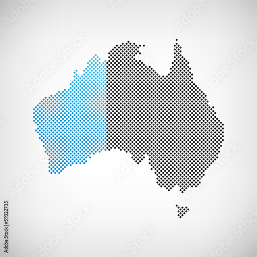 Australien Karte Westaustralien
